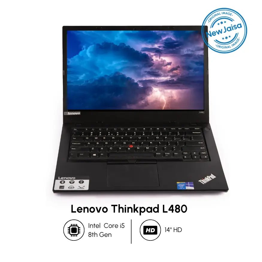 Lenovo ThinkPad Laptop | L480 | Intel i3-8th Gen | 14" HD | Win 11 Pro | Refurbished 2 Lenovo ThinkPad Laptop | L480 | Intel i3-8th Gen | 14" HD | Win 11 Pro | Refurbished - Image 2