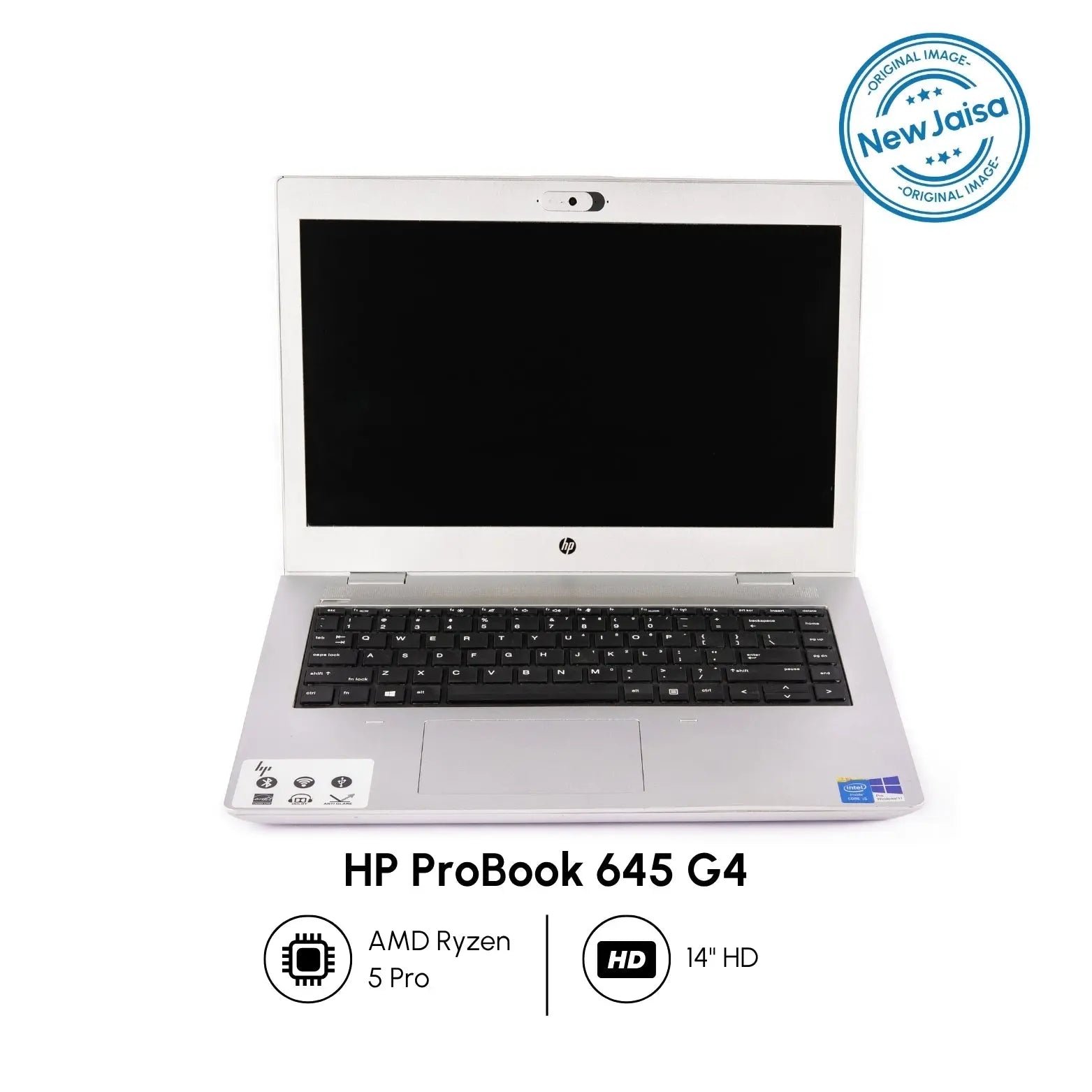 HP ProBook Laptop | 645 G4 | AMD Ryzen 5 Pro | 14" HD | Win 10 Pro | Refurbished 5 HP ProBook Laptop | 645 G4 | AMD Ryzen 5 Pro | 14" HD | Win 10 Pro | Refurbished - Image 5