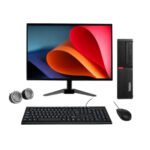 Lenovo ThinkCentre SFF All-in-One Desktop Computer Set | Intel i5-8th Gen | 19" HD LCD Monitor | KB & Mouse| Speakers | Wi-Fi | Win 11 Pro | Refurbished