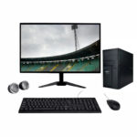Acer Veriton M200 All-in-One Desktop Computer Set | Intel i5-4th Gen | 19" HD LCD Monitor| Wired KB & Mouse | Speakers | WiFi | Win 10 Pro | Refurbished