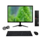 Lenovo ThinkCentre SFF All-in-One Desktop Computer Set | Intel i5-9th Gen | 19" HD LCD Monitor | KB & Mouse| Speakers | Wi-Fi | Win 11 Pro | Refurbished