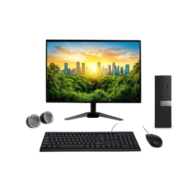 Dell OptiPlex 3046 SFF PC All-in-One Desktop Computer Set | Intel i7-6th Gen | 19" HD LCD Monitor| Wired KB & Mouse | Speakers | Wifi | Win 11 Pro | Refurbished 1 Dell OptiPlex 3046 SFF PC All-in-One Desktop Computer Set | Intel i7-6th Gen | 19" HD LCD Monitor| Wired KB & Mouse | Speakers | Wifi | Win 11 Pro | Refurbished