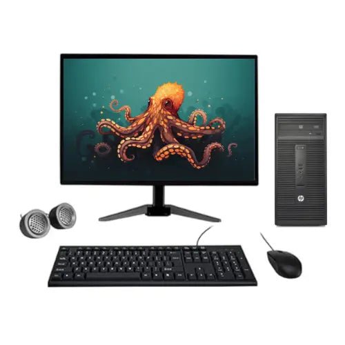 HP ProDesk 280 G1 Micro Tower All-in-One Desktop Computer Set | Intel i5-4th Gen | 22" HD LCD Monitor| Wired KB & Mouse | Speakers | WiFi | Windows 10 Pro | Refurbished 1 HP ProDesk 280 G1 Micro Tower All-in-One Desktop Computer Set | Intel i5-4th Gen | 22" HD LCD Monitor| Wired KB & Mouse | Speakers | WiFi | Windows 10 Pro | Refurbished