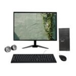 Acer M200 MicroTower All-in-One Desktop Computer Set | Intel i3-8th Gen | 19" HD LCD Monitor | Wired KB & Mouse | Speakers | Wi-Fi | Win 11 Pro | Refurbished