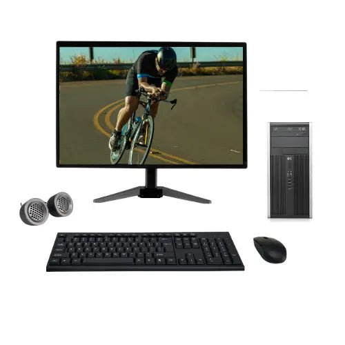 HP Compaq 6300 Micro Tower All-in-One Desktop Computer Set | Intel i3-3rd Gen | 22" HD LCD Monitor | Wired KB & Mouse | Speakers | Wi-Fi | Win 10 Pro | Refurbished 1 HP Compaq 6300 Micro Tower All-in-One Desktop Computer Set | Intel i3-3rd Gen | 22" HD LCD Monitor | Wired KB & Mouse | Speakers | Wi-Fi | Win 10 Pro | Refurbished