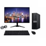 Dell OptiPlex SFF All-in-One Desktop Computer Set | 5060 | Intel i5- 8th Gen | 22" HD LCD Monitor| Wired KB & Mouse| Win 11 Pro | Refurbished