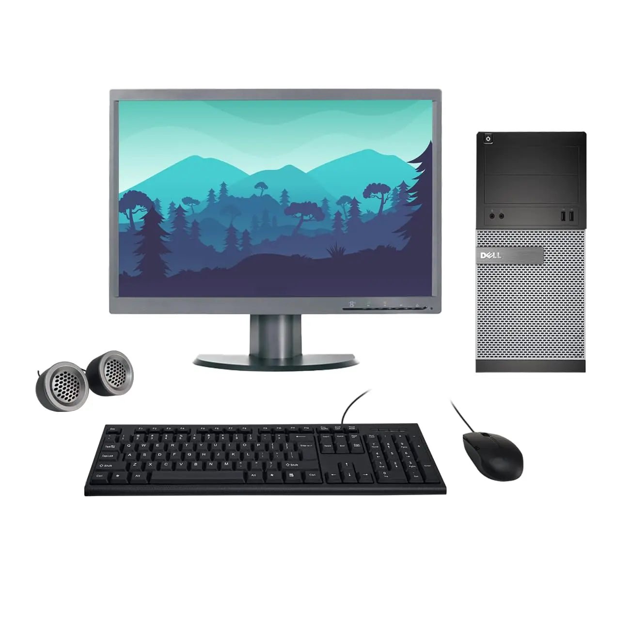 Dell Optiplex All-in-One Desktop Computer Set | Intel i3-2nd Gen | 22" Monitor | Wired KB & Mouse | Win 10 Pro | Refurbished 1 Dell Optiplex All-in-One Desktop Computer Set | Intel i3-2nd Gen | 22" Monitor | Wired KB & Mouse | Win 10 Pro | Refurbished