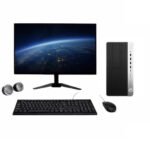 HP ProDesk 400 G5 SFF All-in-One Desktop Computer Set | Intel i7-8th Gen |19" HD LCD Monitor |Wired KB & Mouse | Speakers | Wi-Fi | Win 11 Pro | Refurbished
