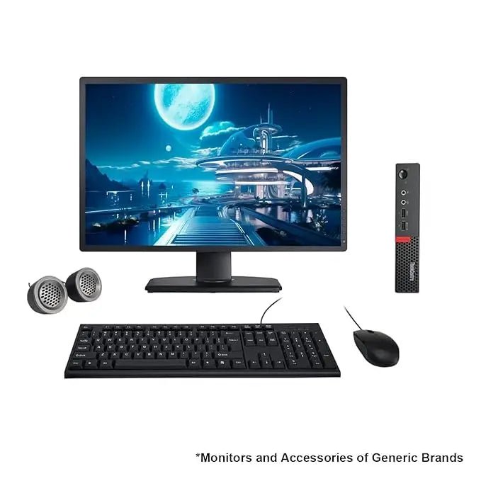 Lenovo ThinkCentre M710q All-in-One Desktop Computer Set | Intel i3 6th Gen | 22" HD Monitor | Win 11 Pro | Refurbished 1 Lenovo ThinkCentre M710q All-in-One Desktop Computer Set | Intel i3 6th Gen | 22" HD Monitor | Win 11 Pro | Refurbished